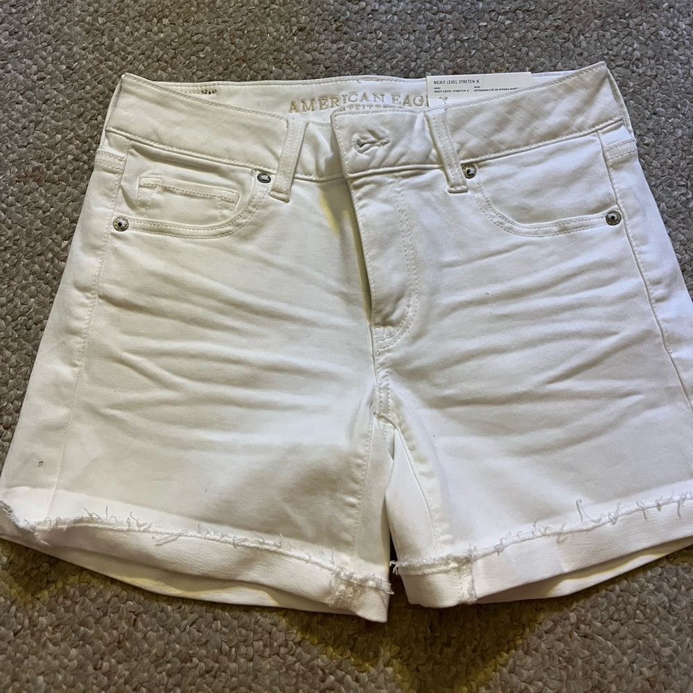 white shorts